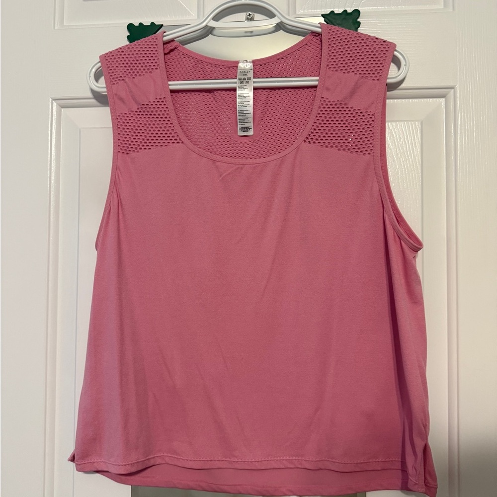 NWOT Varley Nova Seamless Croo Tank - Cashmere Rose